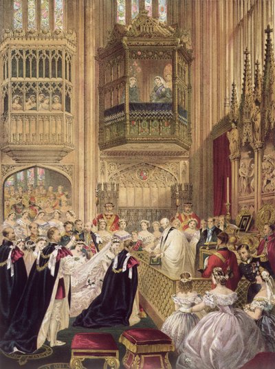 The Marriage of Edward VII (1841-1910) Prince of Wales to Princess Alexandra (1844-1925) of Denmark, St. George